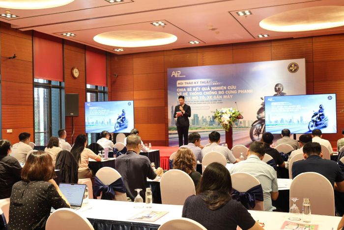 Quang cảnh sự kiện về công bố kết quả nghiên cứu dự án M-ABS. Ảnh: BTC