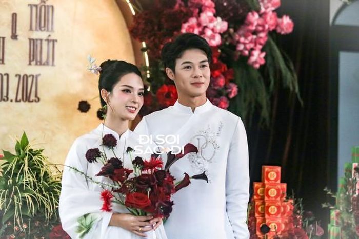 Cặp đôi tổ chức tổ chức lễ vu quy vào ngày 21/3 tại Phú Thọ. Ảnh: Internet.