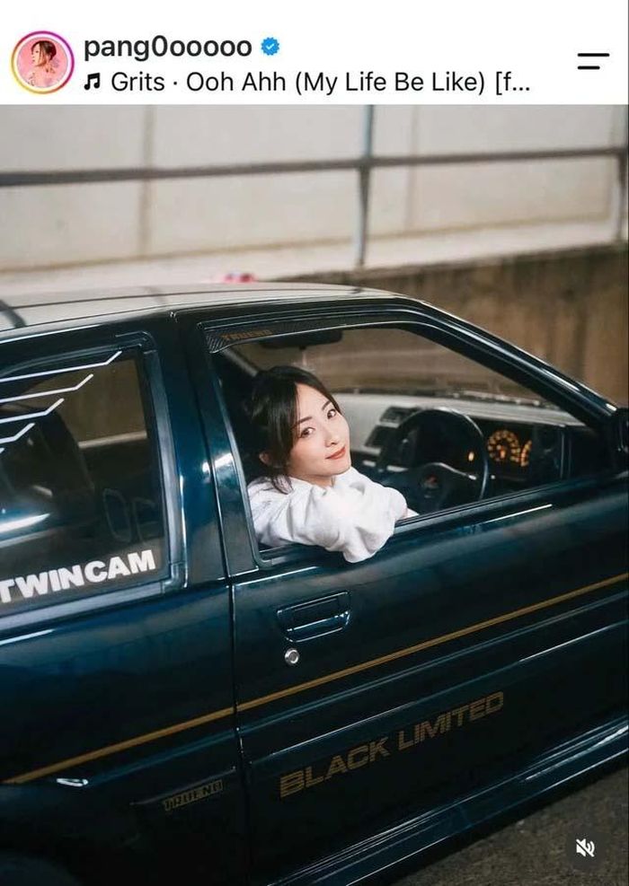 Bành Tường Linh chuyển sang lái taxi toàn thời gian sau khi rời TVB. Ảnh: Chụp màn hình Instagram Bành Tường Linh.