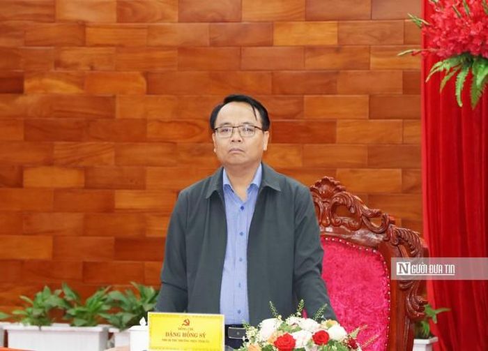 Ông Đặng Hồng Sỹ - Phó Bí thư Thường trực Tỉnh ủy Lâm Đồng. Ảnh: Nguyễn Phương