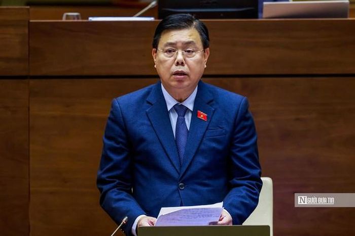 Bộ trưởng Bộ Nội vụ Nguyễn Tiến Hải (Ảnh: Hữu Thắng).