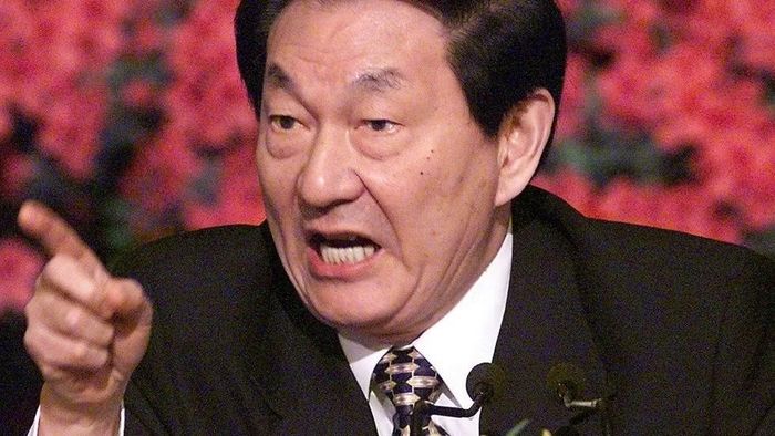 Ông Chu Dung Cơ nổi tiếng là "Thủ tướng bàn tay sắt". Ảnh: Zaobao.