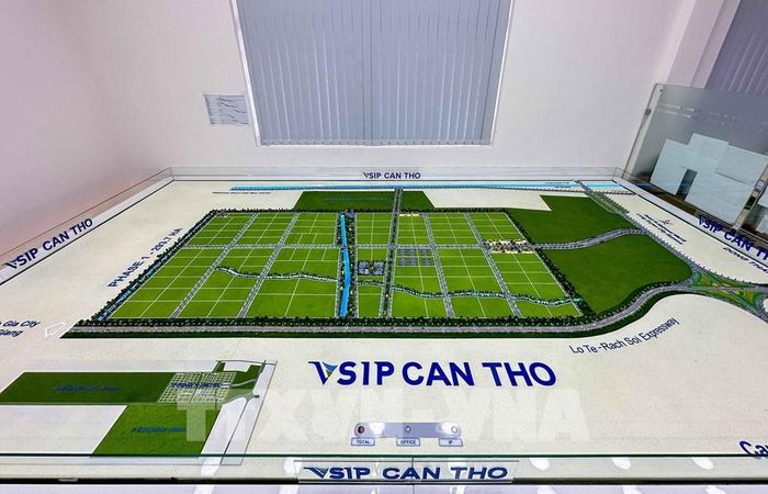 Khu công nghiệp VSIP Cần Thơ. Ảnh tư liệu: Thanh Liêm - TTXVN