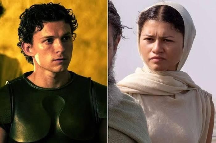 Tom Holland và Zendaya trong The Odyssey.