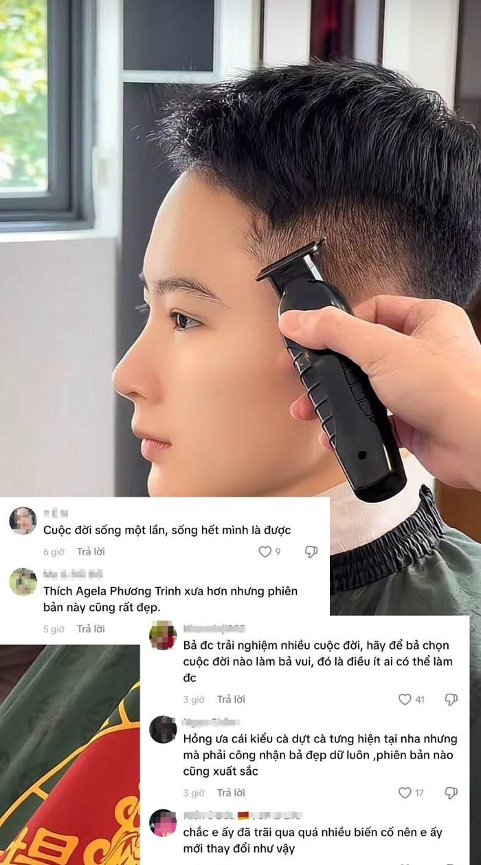 Nhiều khán giả phản ứng trái chiều về màn thay đổi của Angela Phương Trinh.