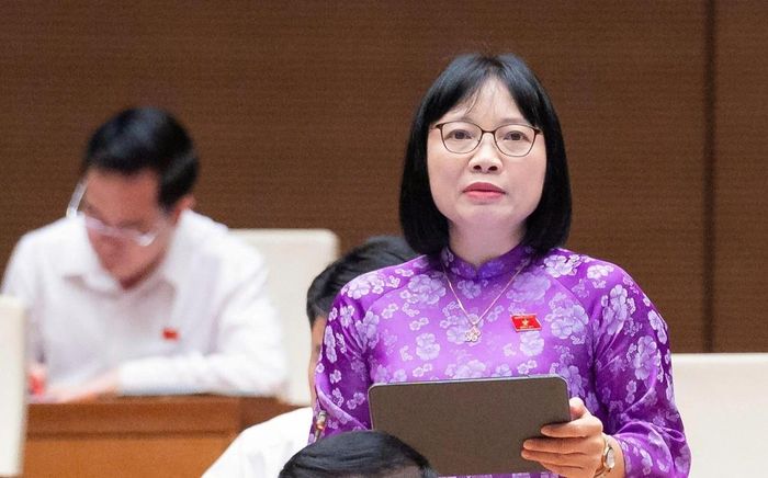 Đại biểu Nguyễn Thị Việt Nga, Phó trưởng đoàn Đại biểu Quốc hội TP Hải Phòng