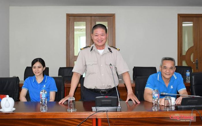 Ông Nguyễn Đức Quảng, nhân viên bảo vệ Công ty CP Hưng Long, Công đoàn Tổng Công ty Bia - Rượu - Nước giải khát Sài Gòn.