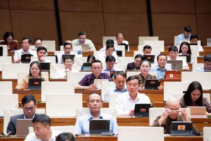 Các đại biểu dự Phiên họp. Ảnh: Cổng thông tin điện tử Quốc hội