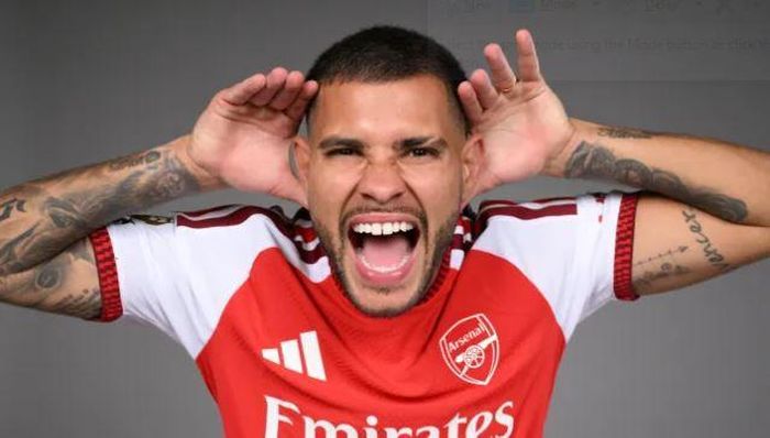 Bruno Guimaraes là bổ sung chất lượng cho Arsenal. Ảnh: Getty Images.