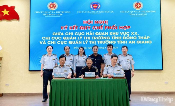 3 đơn vị ký kết quy chế phối hợp.
