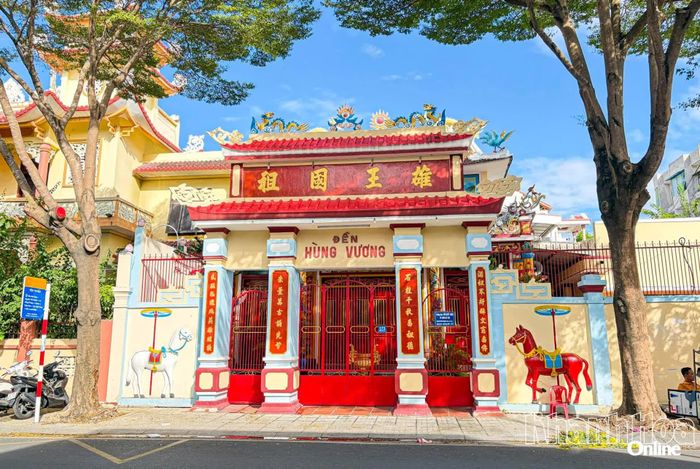 Đền Hùng Vương, nơi diễn ra lễ xin lửa thiêng, rước đuốc Đại hội Thể dục thể thao tỉnh Khánh Hòa lần I năm 2026.