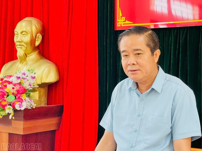 Đồng chí Phan Đăng Toàn - Ủy viên Ban Thường vụ Tỉnh ủy, Trưởng Ban Nội chính Tỉnh ủy phát biểu tại buổi làm việc.