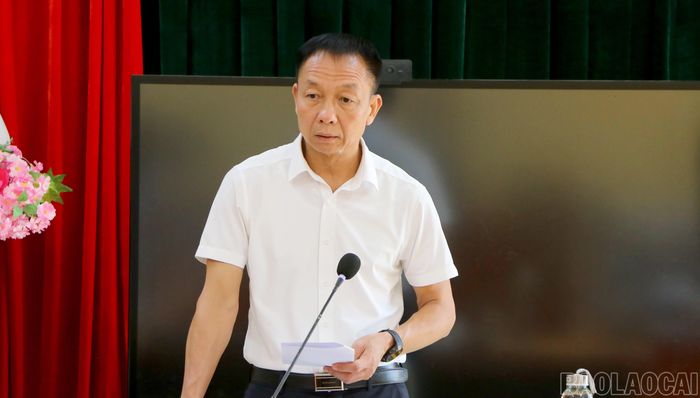 Phó Chủ tịch Thường trực HĐND tỉnh Vũ Quỳnh Khánh phát biểu kết luận buổi giám sát.