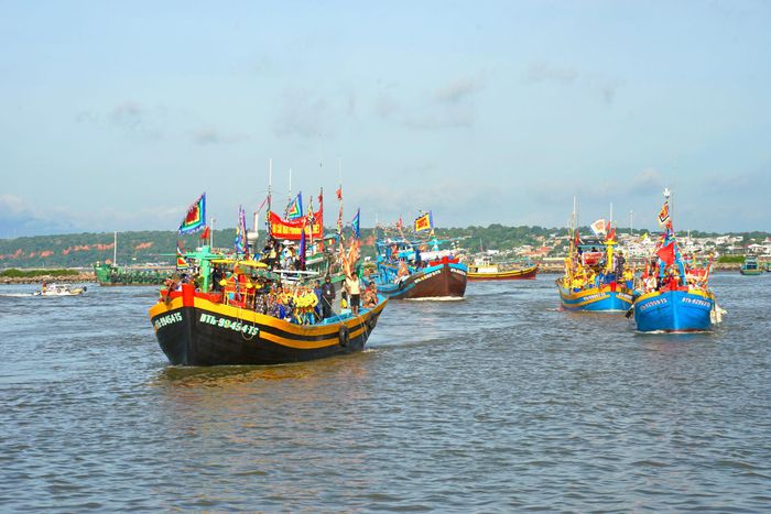 Lễ rước Lệnh Ông Sanh - nghi thức quan trọng của Lễ hội Cầu ngư