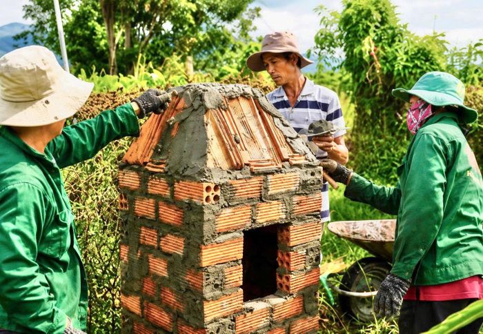 Xây dựng lò đốt rác tại xã Hàm Thuận