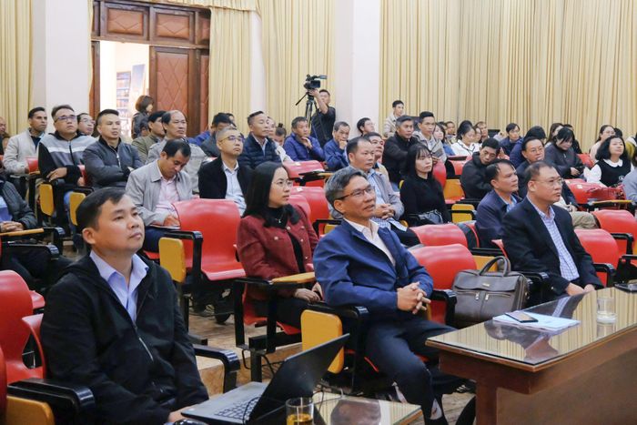 Buổi tập huấn được tổ chức trực tiếp tại khu vực Đà Lạt