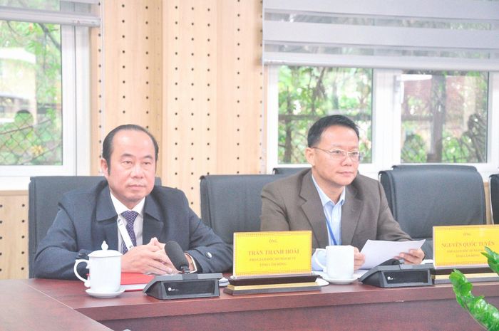 Phó Giám đốc Sở Ngoại vụ Trần Thanh Hoài chủ trì đầu cầu tại Lâm Đồng