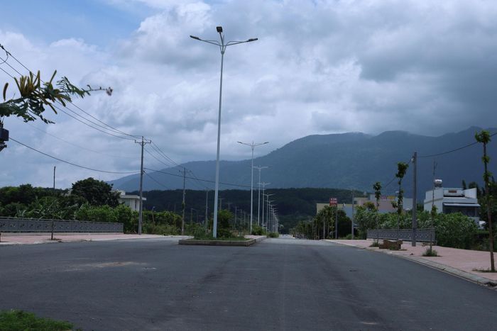 Tuyến đường N26 đoạn đã thảm nhựa