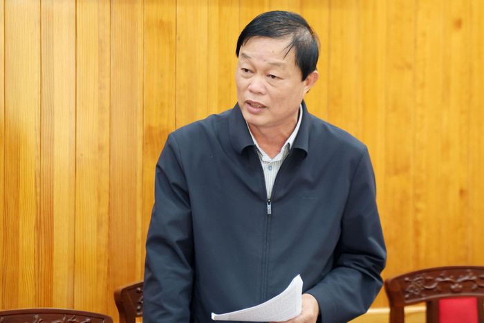 Đồng chí Trương Quốc Thế Minh, Phó Giám đốc Báo và Phát thanh, Truyền hình Lâm Đồng kiến nghị một số nội dung