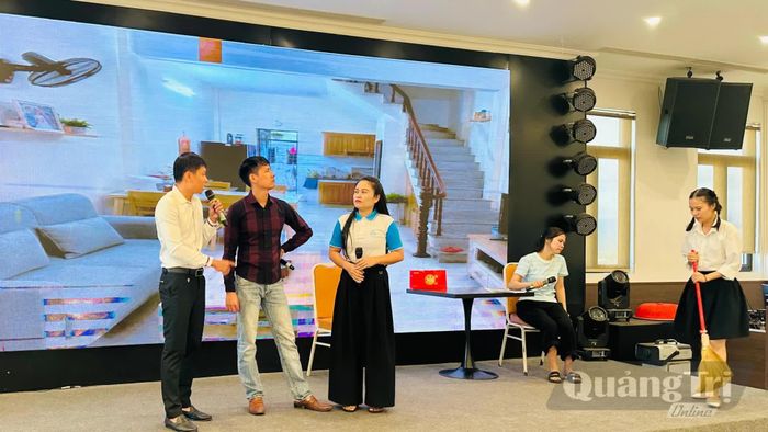 Tiểu phẩm truyền thông về bình đẳng giới và phòng, chống bạo lực trên cơ sở giới - Ảnh: B.N
