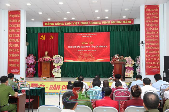 Ngày hội Toàn dân bảo vệ an ninh Tổ quốc xã Mường Lèo năm 2026