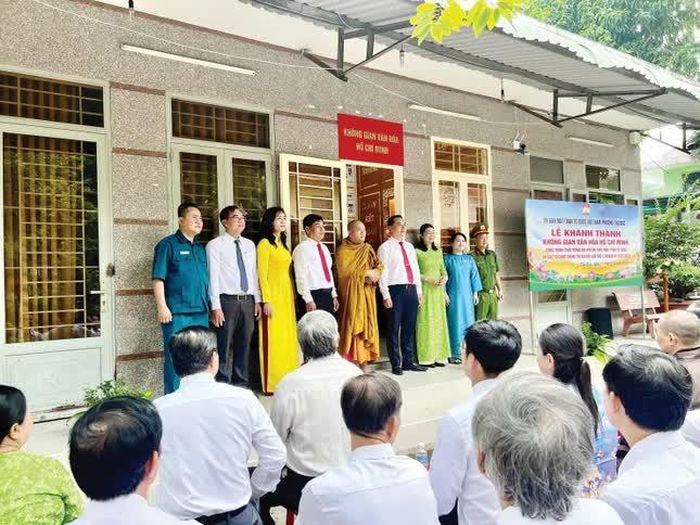 Không gian văn hóa Hồ Chí Minh tại tịnh xá Ngọc Minh