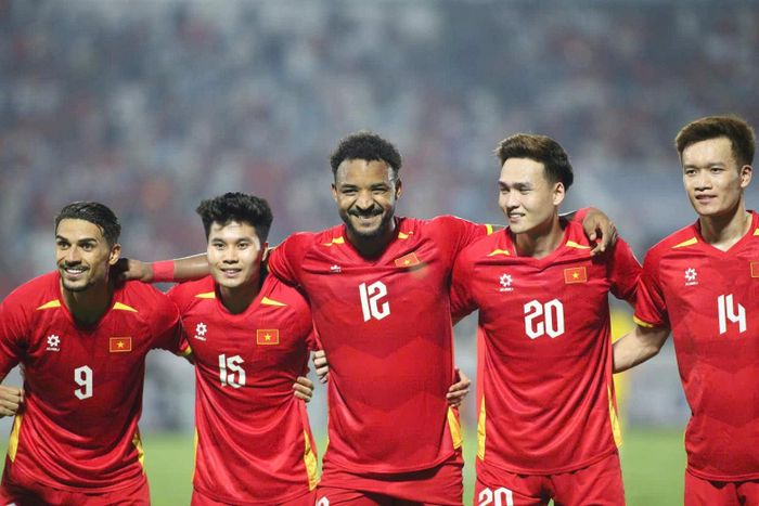 Tuyển Việt Nam tự tin hướng đến trận đấu với Malaysia. 