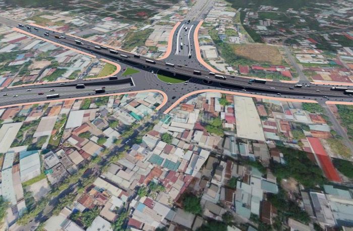 Dự án hầm chui ngã năm Phước Kiến hoàn thành được kỳ vọng sẽ tổ chức lại dòng phương tiện, giảm xung đột giao thông tại nút giao và góp phần nâng năng lực lưu thông trên quốc lộ 13 (Ảnh phối cảnh dự án).