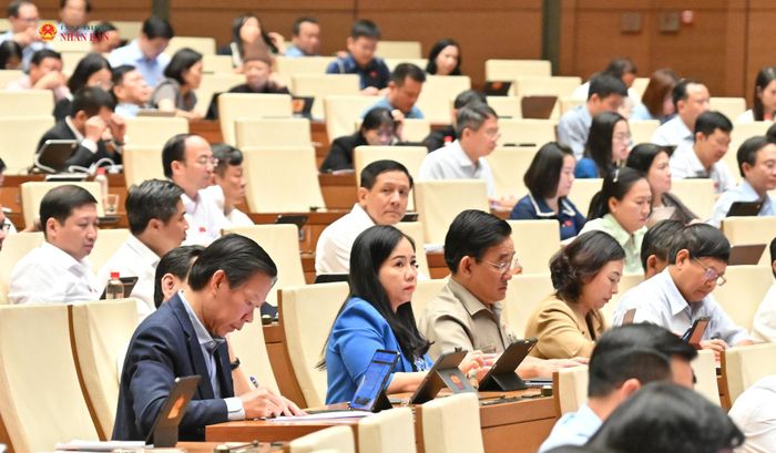 Các đại biểu dự phiên họp. Ảnh: Quang Khánh