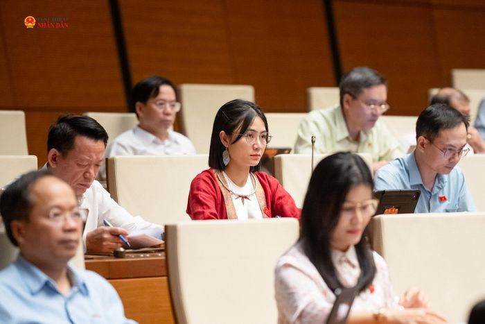 Các đại biểu tham dự phiên họp. Ảnh: Phạm Thắng