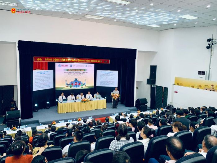 Hội thảo tập trung trao đổi, phản biện và hoàn thiện hệ thống luận cứ khoa học phục vụ việc nhận diện các giá trị nổi bật toàn cầu của Khu di tích Cổ Loa