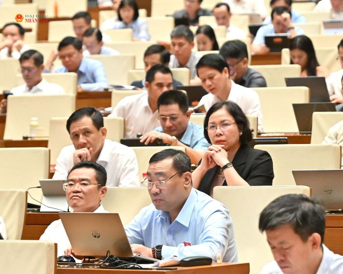 Các đại biểu tham dự phiên họp. Ảnh: Quang Khánh