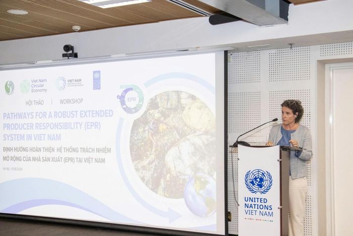 Bà Francesca Nardini, Phó Trưởng Đại diện Thường trú UNDP tại Việt Nam. Ảnh: UNDP