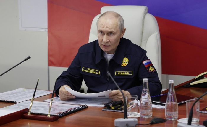 Tổng thống Nga Vladimir Putin ngày 12/8. Ảnh: Điện Kremlin