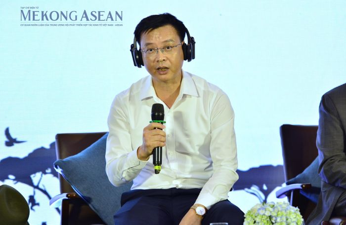 Phó Tổng giám đốc Tập đoàn hóa chất Việt Nam (Vinachem) Nguyễn Văn Luyện. Ảnh: Lê Hồng Nhung - Mekong ASEAN