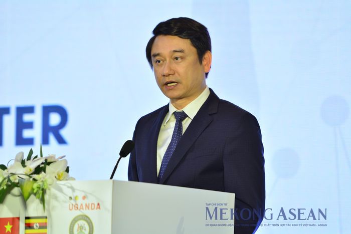Thứ trưởng Bộ Ngoại giao Lê Anh Tuấn. Ảnh: Lê Hồng Nhung - Mekong ASEAN