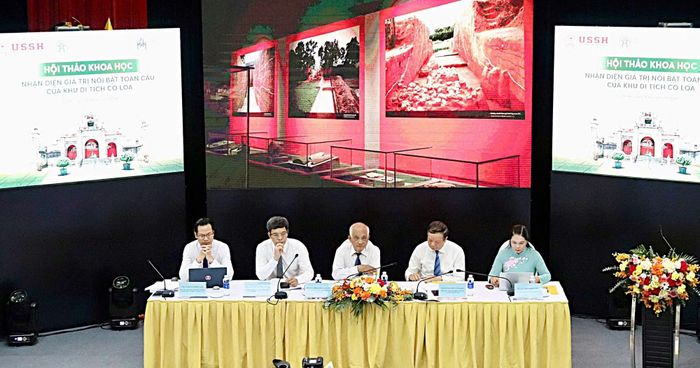 Hội thảo khoa học “Nhận diện giá trị nổi bật toàn cầu của Khu di tích Cổ Loa” ngày 12/8 tại Hà Nội.