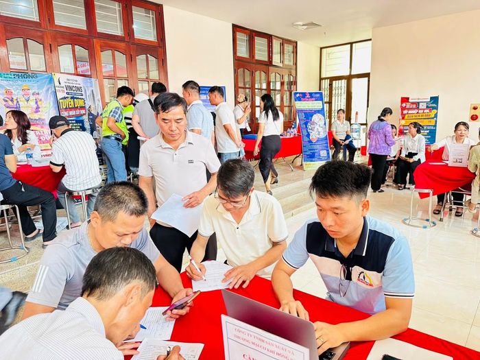 Nhóm lao động trung niên có nhu cầu tìm việc chiếm tỷ lệ cao.