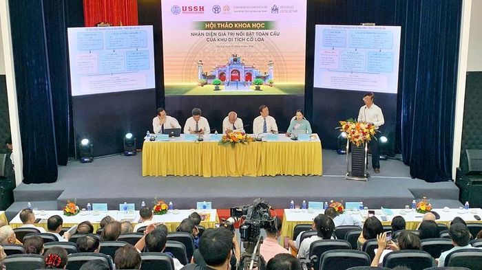 Hội thảo khoa học "Nhận diện giá trị nổi bật toàn cầu của Khu di tích Cổ Loa".