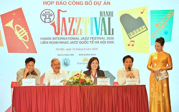 Liên hoan nhạc Jazz quốc tế Hà Nội năm 2026 với chủ đề "Jazz Hà Nội - Giai điệu không biên giới" - sự kiện âm nhạc được chờ đợi.