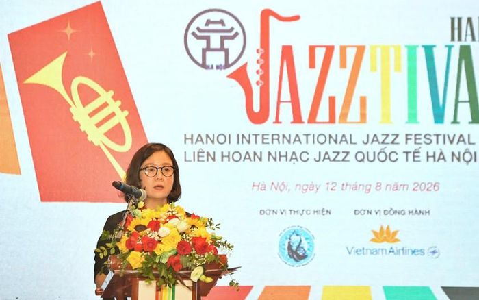 Phó Giám đốc Sở Văn hóa, Thể thao và Du lịch Hà Nội Lê Thị Ánh Mai.