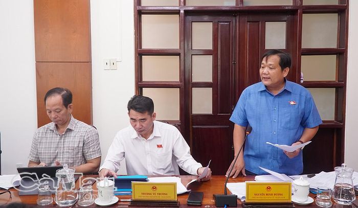 Phó Trưởng ban Kinh tế - Ngân sách HĐND tỉnh Nguyễn Minh Đương
