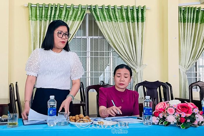 Bà Dương Thị An Til, Trưởng phòng Văn hoá, xã hội phường Hiệp Thành, thông tin thêm về tình hình phát triển du lịch và chuyển đổi số.