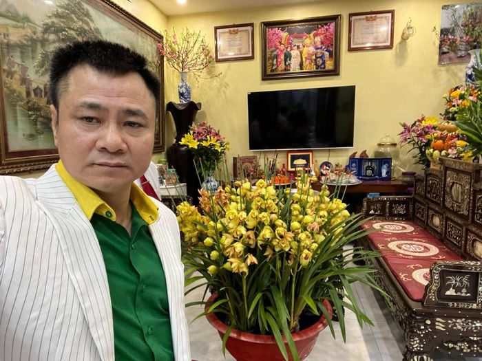 Phòng khách ấm cúng.