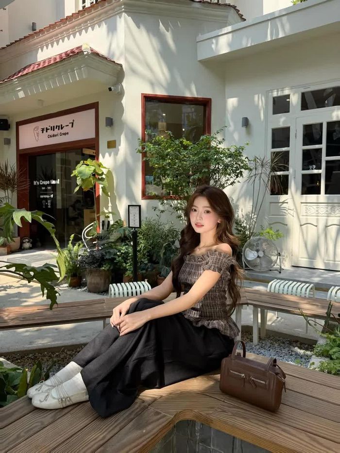 Giày đính nơ đế thấp đẹp nhưng vẫn đủ thoải mái để đi cả ngày