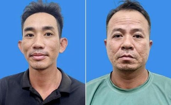 Tâm (áo đen) và Âu.