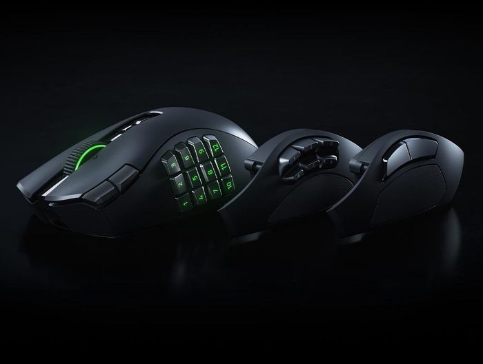 Razer Naga V3 Pro với tấm hông từ tính, tối ưu cho nhiều thể loại game. (Ảnh: Razer)