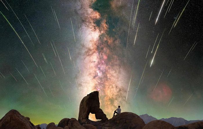 Thời gian quan sát hiệu quả sao băng Perseids thường từ sau nửa đêm đến trước bình minh. (Ảnh: Mike Abramyan)