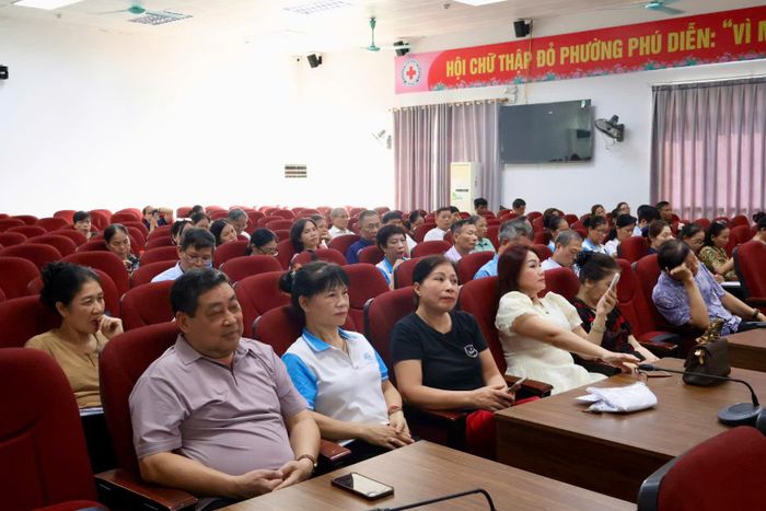 Các đại biểu tham dự hội nghị truyền thông. Ảnh: QA