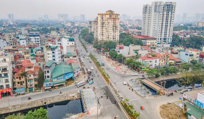 Một đoạn Vành đai 2,5. Ảnh: Tạ Hải.
